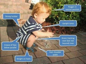 good posture exercises in children